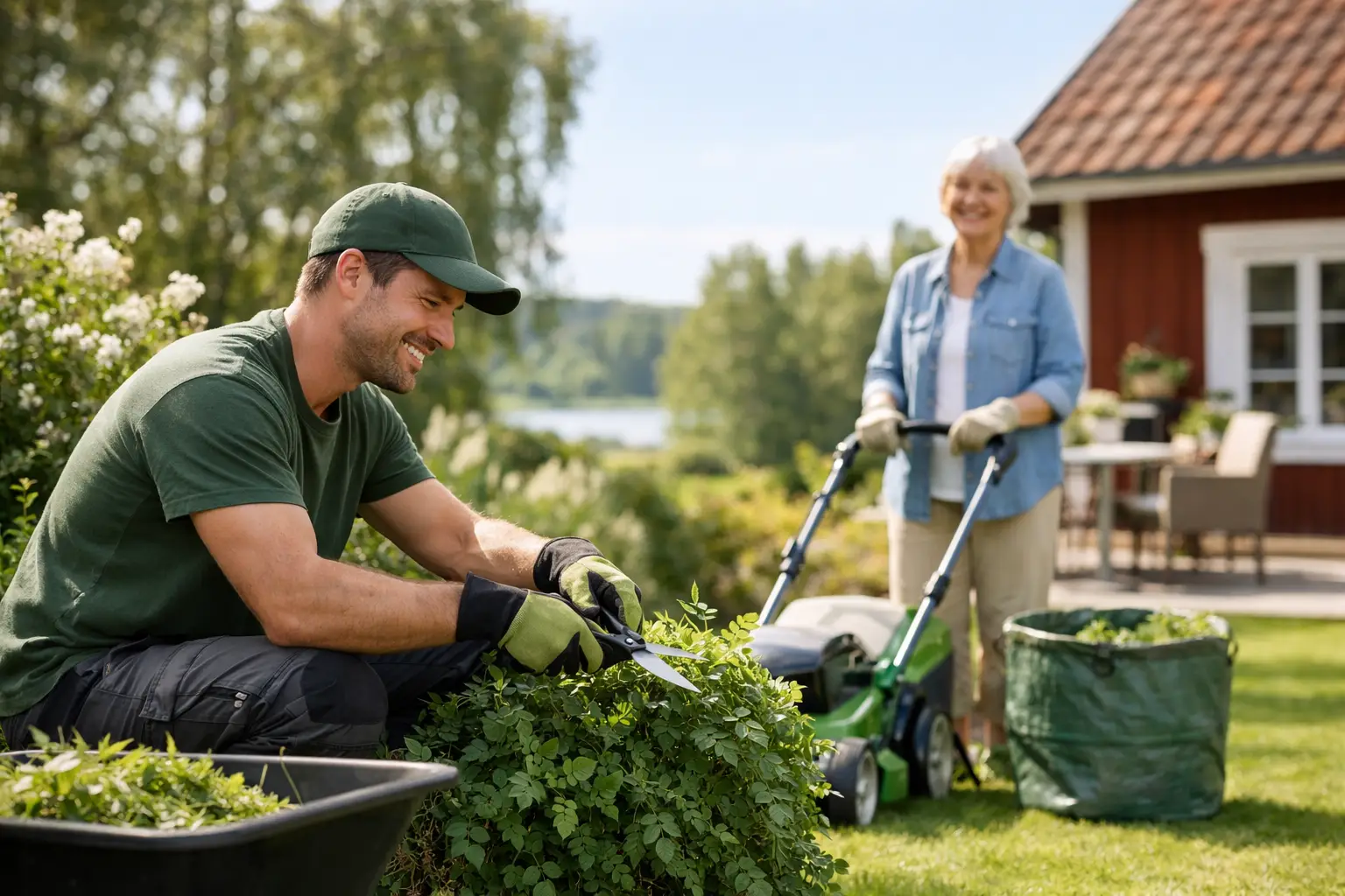 Hjälp med trädgårdsskötsel hemma i Värnamo